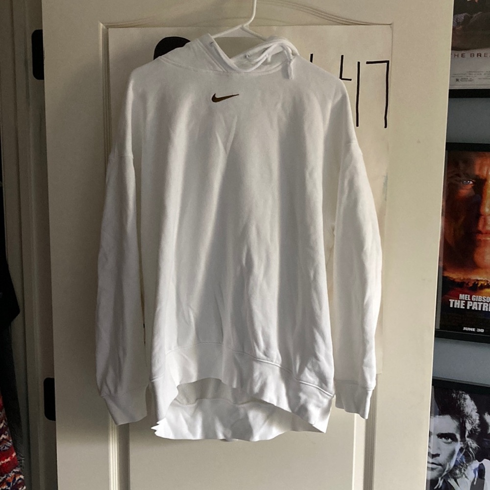 White Nike Hoodie
